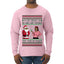 Oh Snap, No Milk And Cookies, They Took my Stamps, Ugly Christmas Sweater Unisex Mens Long Sleeve Shirt