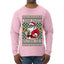 I Saw Santa Splitting The G, Ugly Christmas Sweater Unisex Mens Long Sleeve Shirt