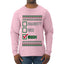 Naughty Nice, Irish, Irish Christmas, Ugly Christmas Sweater Unisex Mens Long Sleeve Shirt