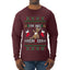 I'm His Reindeer, Ugly Christmas Sweater Unisex Mens Long Sleeve Shirt