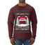 Come Down my Chimney Ugly Christmas Sweater Unisex Unisex Mens Long Sleeve Shirt