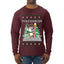 Pole Dancer, Ugly Christmas Sweater Unisex Mens Long Sleeve Shirt