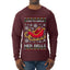 I Like To Jingle Her Bells, Ugly Christmas Sweater Unisex Mens Long Sleeve Shirt