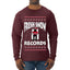 Fresh Snow Records Hip Hop Parody, Ugly Christmas Sweater Unisex Mens Long Sleeve Shirt