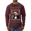 I Made Santa An Offer He Couldn't Refuse Mafia Don, Ugly Christmas Sweater Unisex Mens Long Sleeve Shirt
