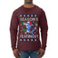 Season's Eatings Shark, Ugly Christmas Sweater Unisex Mens Long Sleeve Shirt