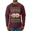 Christmas Festivi-Titties Are My Favorite, Ugly Christmas Sweater Unisex Mens Long Sleeve Shirt