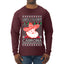Santa's Favorite Cabrona, Ugly Christmas Sweater Unisex Mens Long Sleeve Shirt