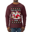 Milk And Titty Time, Ugly Christmas Sweater Unisex Mens Long Sleeve Shirt