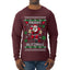 Merry Blitzmas, Football Christmas Sweater Design, Ugly Christmas Sweater Unisex Mens Long Sleeve Shirt