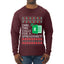 Ohh This Calls For A Spreadsheet Office, Ugly Christmas Sweater Unisex Mens Long Sleeve Shirt
