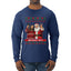 Birthday Boy Jesus, Ugly Christmas Sweater Unisex Mens Long Sleeve Shirt