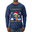 Y'all Got Anymore of that White Christmas Tyrone Biggums Ugly Christmas Sweater Mens Long Sleeve Shirt
