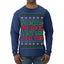 It's Beginning to Look a Lot Like Fuck This Funny Ugly Christmas Sweater Mens Long Sleeve Shirt