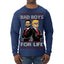 Bad Boys for Life Donald Trump JD Vance Funny 90s Movie Ugly Christmas Sweater Mens Long Sleeve Shirt