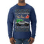 All I Want for Christmas is a Cybertruck Funny Tech Ugly Christmas Sweater Mens Long Sleeve Shirt