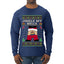 Jingle My Bells, Ugly Christmas Sweater Mens Long Sleeve Shirt