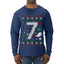 Christmas 7 Meme, Ugly Christmas Sweater Unisex Mens Long Sleeve Shirt