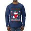 Holiday, Ugly Christmas Sweater Unisex Mens Long Sleeve Shirt