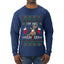 I'm His Reindeer, Ugly Christmas Sweater Unisex Mens Long Sleeve Shirt