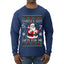 Santa's Got 6 7 Gifts For Me, Ugly Christmas Sweater Unisex Mens Long Sleeve Shirt