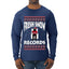 Fresh Snow Records Hip Hop Parody, Ugly Christmas Sweater Unisex Mens Long Sleeve Shirt
