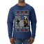 You Stole My Present Prepare To Die Cult Classic, Ugly Christmas Sweater Unisex Mens Long Sleeve Shirt