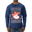 Santa's Favorite Cabrona, Ugly Christmas Sweater Unisex Mens Long Sleeve Shirt