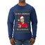 El Mas Chismoso De La Navidad, Ugly Christmas Sweater Unisex Mens Long Sleeve Shirt