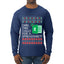 Ohh This Calls For A Spreadsheet Office, Ugly Christmas Sweater Unisex Mens Long Sleeve Shirt