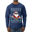 Santa Says 6 7 Meme, Ugly Christmas Sweater Unisex Mens Long Sleeve Shirt