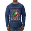 All I Want For Christmas Is A Torta, Ugly Christmas Sweater Unisex Mens Long Sleeve Shirt