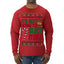 It's Not Going to Suck Itself Funny Candy Cane Ugly Christmas Sweater Mens Long Sleeve Shirt