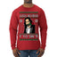 Llega Navidad Y Yo Sin Ti Christmas Is Coming Marco Ugly Christmas Sweater Mens Long Sleeve Shirt