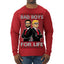Bad Boys for Life Donald Trump JD Vance Funny 90s Movie Ugly Christmas Sweater Mens Long Sleeve Shirt