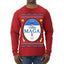 Ultra MAGA Superior Agenda Trump 2024 Funny Beer Logo Ugly Christmas Sweater Mens Long Sleeve Shirt