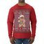 Out Here Looking Like a Snack Cute Xmas Cookie Ugly Christmas Sweater Mens Long Sleeve Shirt