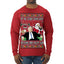 Put the Cookies Down Make America Healthy Again RFK Ugly Christmas Sweater Mens Long Sleeve Shirt