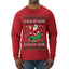 Sleigh My Name Sleigh My Name, Pop Singers, Song Lyrics Pun, Santa Sleigh, Ugly Christmas Sweater Mens Long Sleeve Shirt