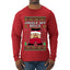 Jingle My Bells, Ugly Christmas Sweater Mens Long Sleeve Shirt