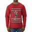 She Likes My Peppermint Stick, Ugly Christmas Sweater Unisex Mens Long Sleeve Shirt