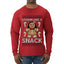 Lookin Like A Snack, Ugly Christmas Sweater Unisex Mens Long Sleeve Shirt
