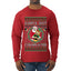 Santa Got Coldplayed, Ugly Christmas Sweater Unisex Mens Long Sleeve Shirt