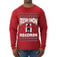 Fresh Snow Records Hip Hop Parody, Ugly Christmas Sweater Unisex Mens Long Sleeve Shirt