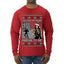 You Stole My Present Prepare To Die Cult Classic, Ugly Christmas Sweater Unisex Mens Long Sleeve Shirt
