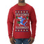 Season's Eatings Shark, Ugly Christmas Sweater Unisex Mens Long Sleeve Shirt