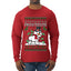 Frostitute, Ugly Christmas Sweater Unisex Mens Long Sleeve Shirt