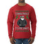 Santa Christmas Type Shit, Ugly Christmas Sweater Unisex Mens Long Sleeve Shirt