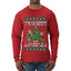 From The Windows To The Walls I'm About To Deck These Halls, Ugly Christmas Sweater Unisex Mens Long Sleeve Shirt