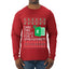 Ohh This Calls For A Spreadsheet Office, Ugly Christmas Sweater Unisex Mens Long Sleeve Shirt